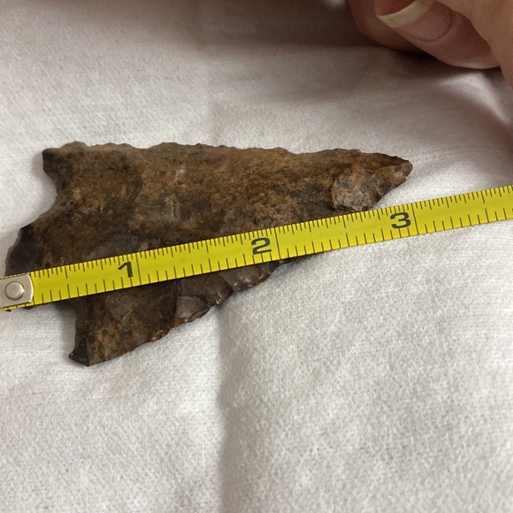 Indian Artifact Art Authentic Indian Spearpoint Found In Middle